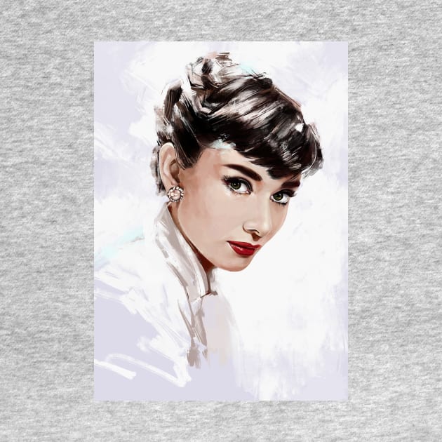 Audrey Hepburn by dmitryb1